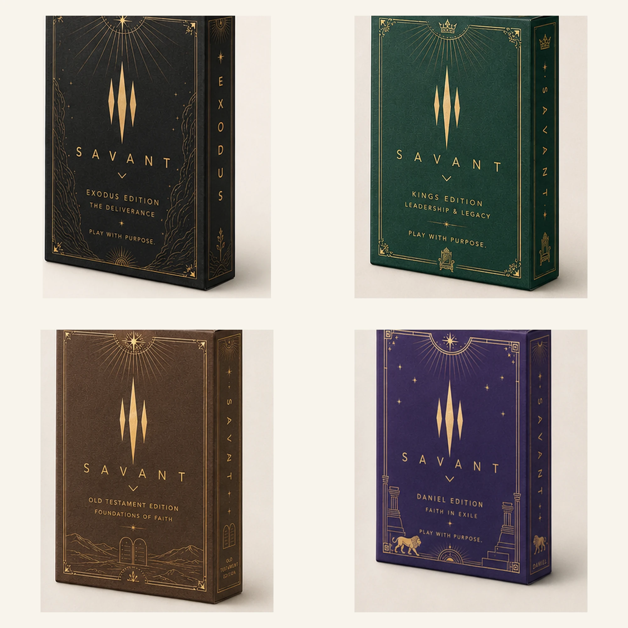 SAVANT Deck Collection — Coleção completa