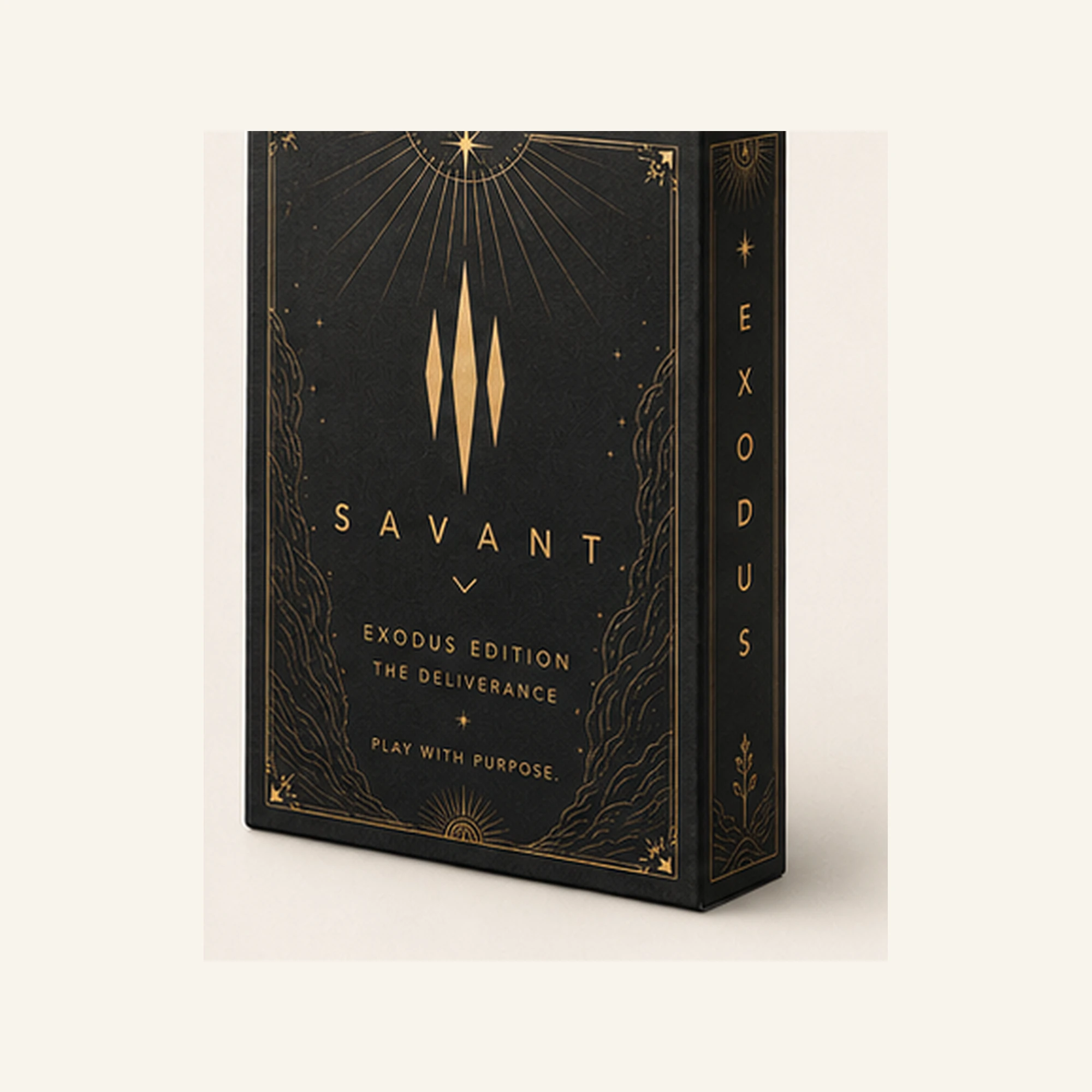 SAVANT Exodus Deck — Black