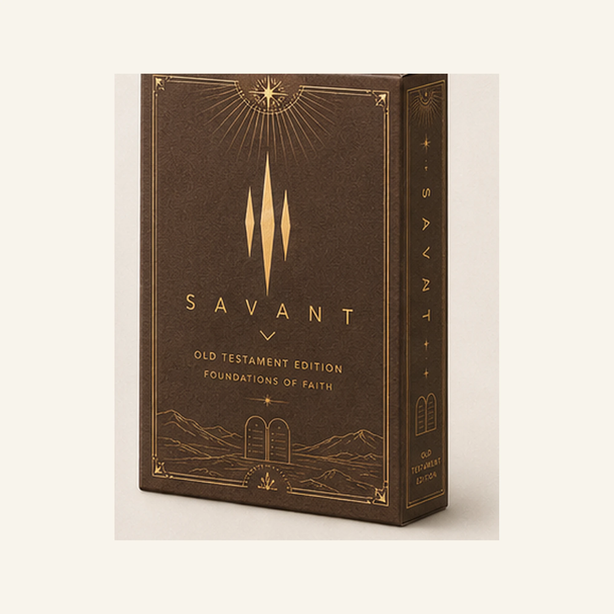 SAVANT Old Testament Deck — Brown