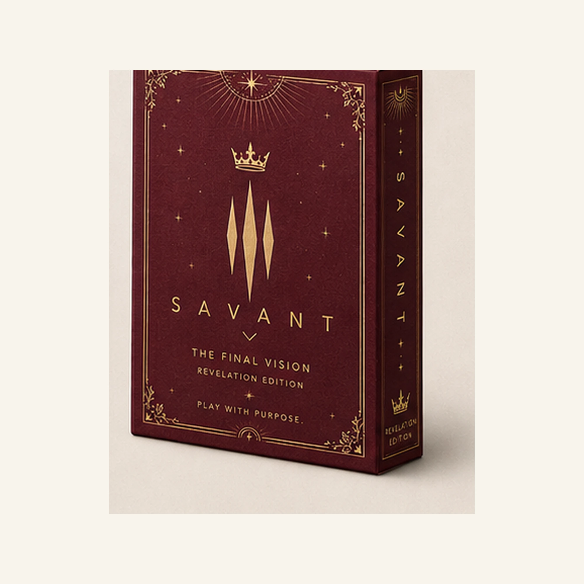 SAVANT Revelation Deck — Burgundy