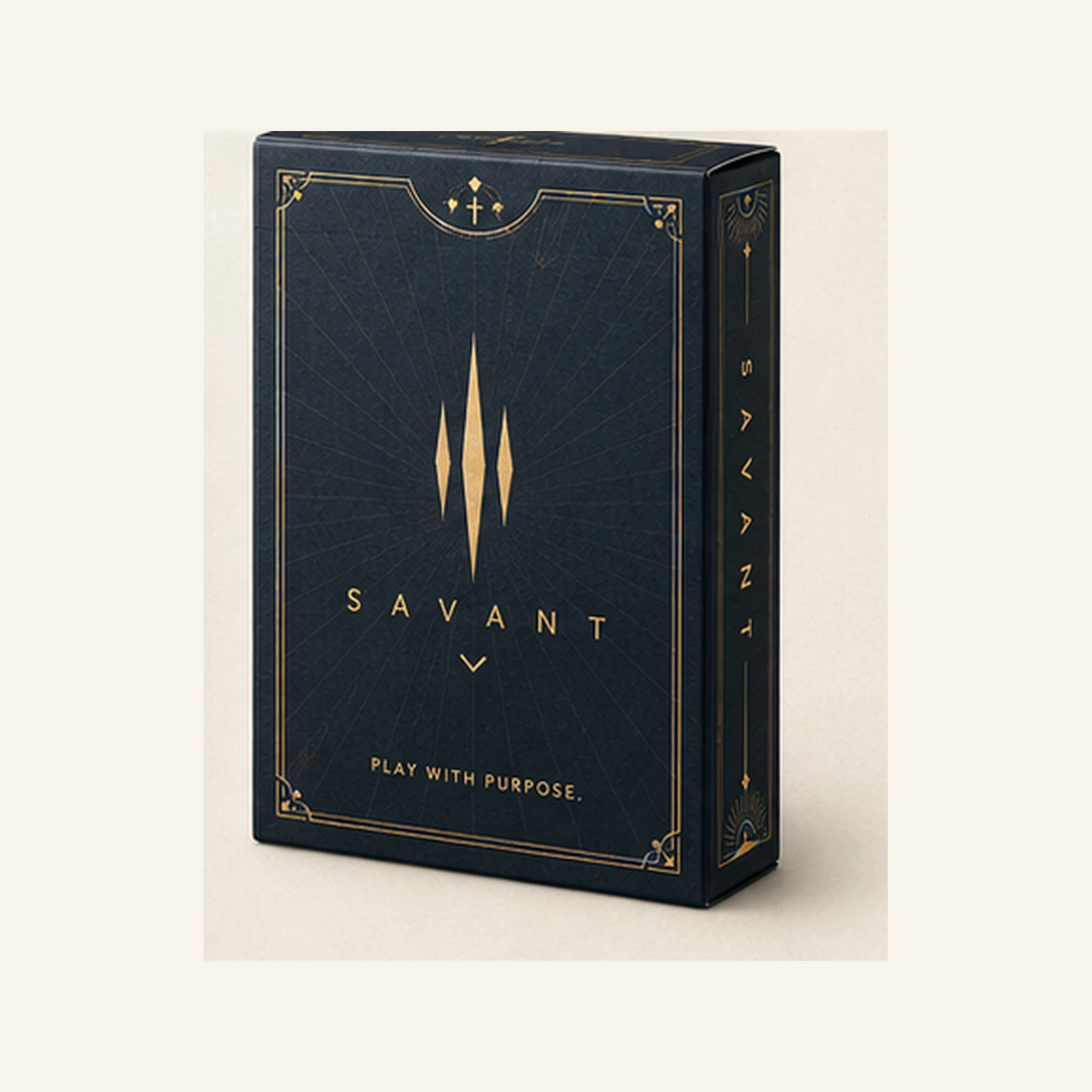 SAVANT Standard Deck — Navy