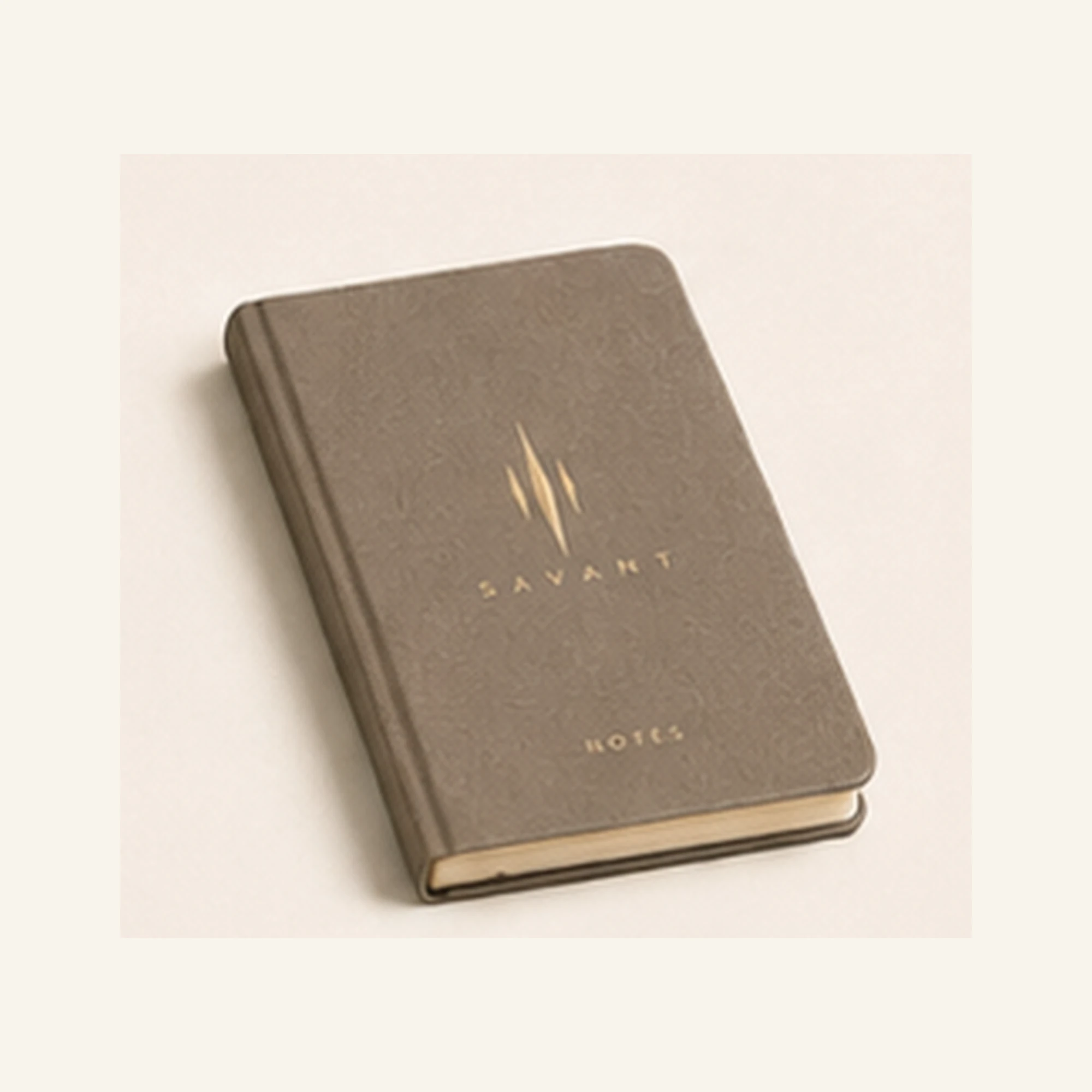 SAVANT Pocket Notebook — Taupe